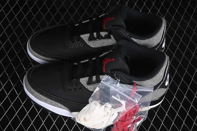 All categories Air Jordan Jordan series basketball shoes Air Jordan 3 Levi's x Air Jordan 3 "Black Denim" AJ3 Joe 3 Black Denim IR0914-400